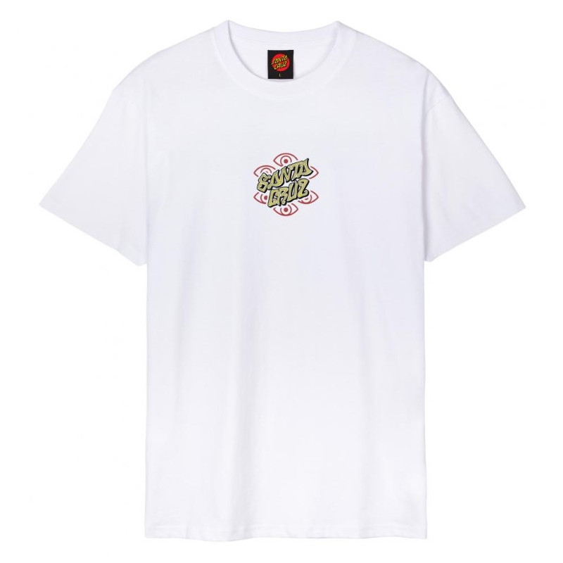 Santa Cruz T-Shirt Salba Eyes Dot – White