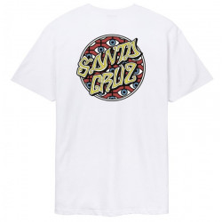 Santa Cruz T-Shirt Salba Eyes Dot – Blanc