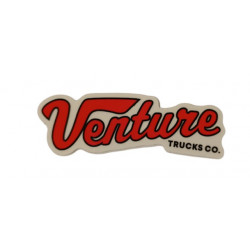 Sticker VENTURE Truck Skateboard Rouge – 8.8 x 3 cm