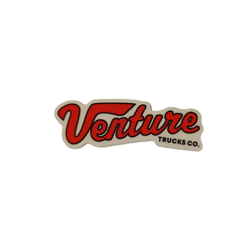 Sticker VENTURE Truck Skateboard Rouge – 8.8 x 3 cm