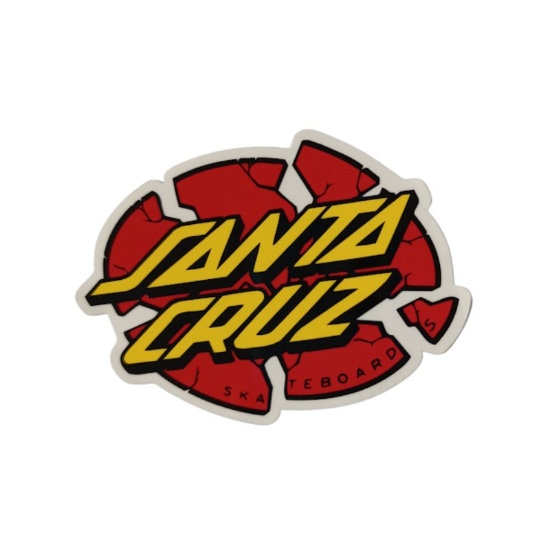Sticker BROKEN SANTA CRUZ – 10.3 x 7.8 cm