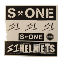 Sheet of 8 S-ONE Stickers – 13 x 12.5 cm