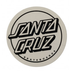 Original SANTA CRUZ CLEAR Sticker – 7.7 cm