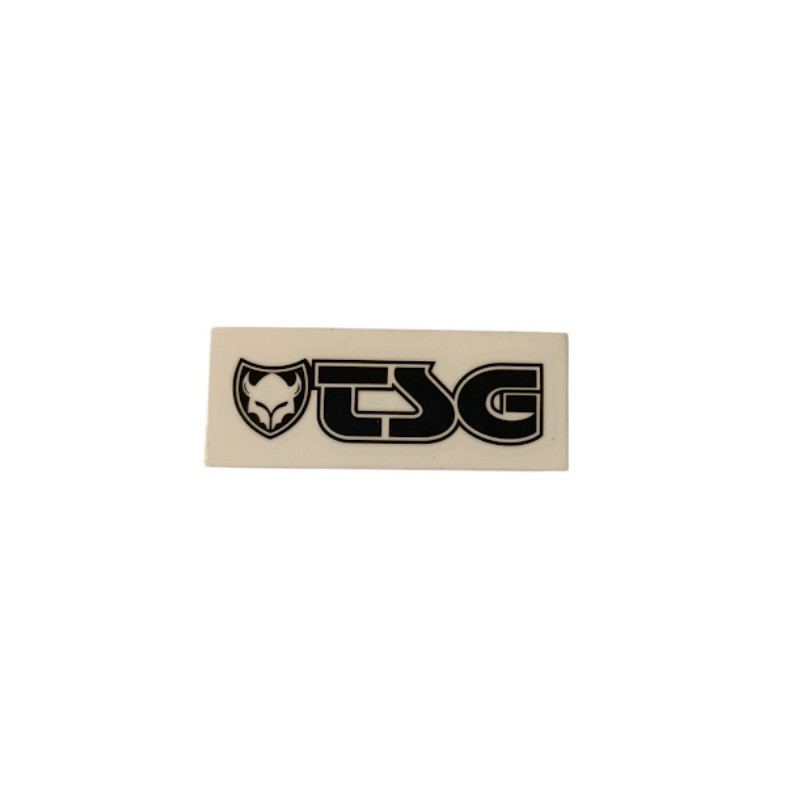 Autocollant TSG Logo Noir – 6.2 x 2 cm