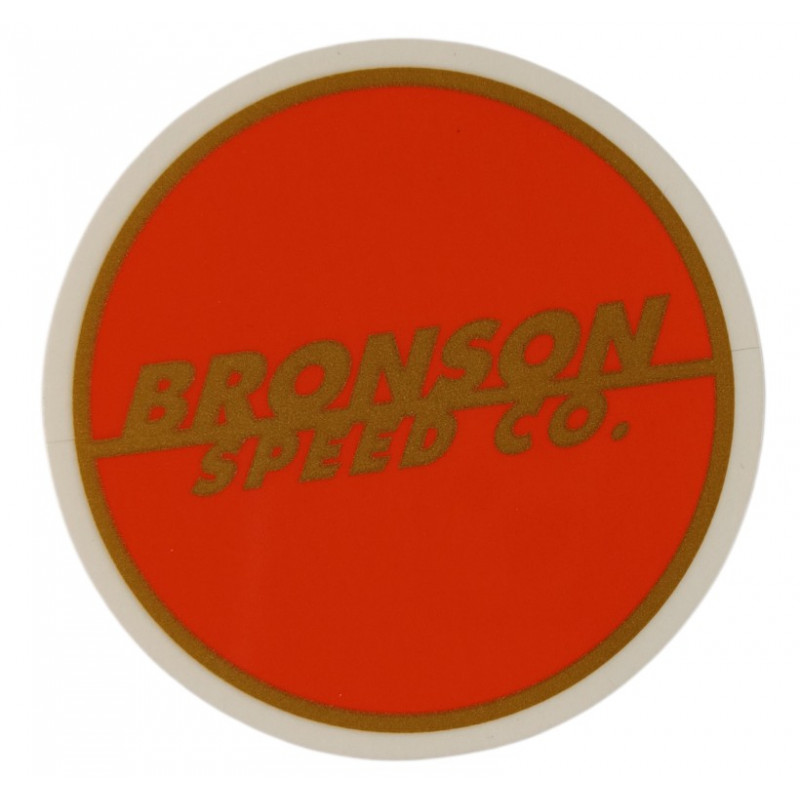 Sticker BRONSON Speed Co Orange – 7.7 cm