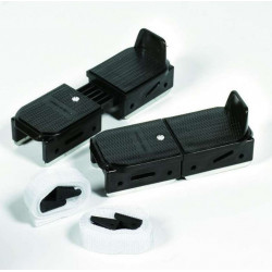 Paire de patinettes enfant avec support plastique réglable