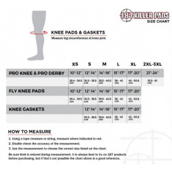 187 Killer Pads Knee Undersleeve Black – 3 Pack