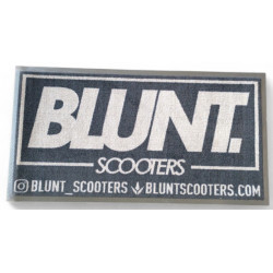 Tapis de sol Blunt Scooter 100x52cm noir et blanc