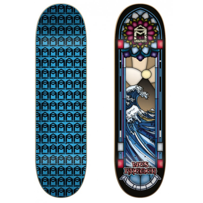 Sk8mafia Stained Glass Kremer 8.5" x 32" – Deck Skateboard
