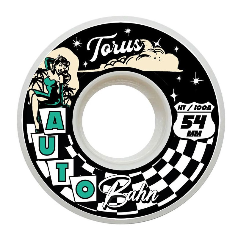 Autobahn Torus H/T Formula 54mm 100A – Skateboard Wheels