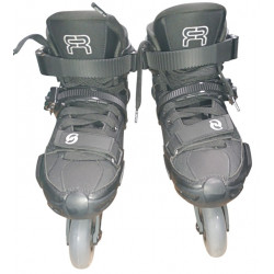 SPIN 4 Wheels – Used Carbon Skates FR SKATES – Black