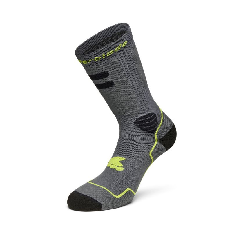 Rollerblade High Performance Socks Anthracite/Lime