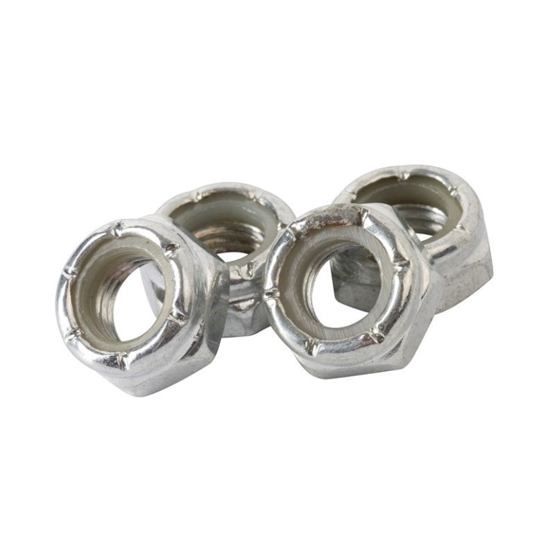 Enuff skateboard wheel lock nuts – Heat-treated steel nylock