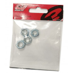 Enuff skateboard wheel lock nuts – Heat-treated steel nylock