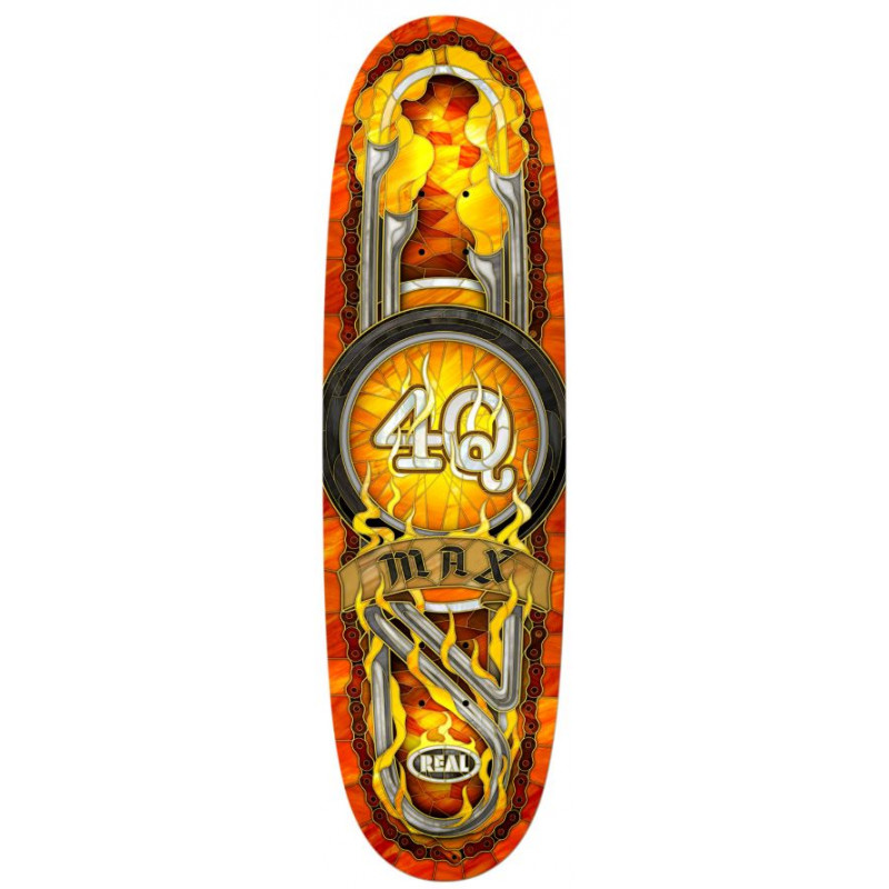 Plateau Skate Real Max Schaaf 4Q Cathedral Egg 9.1"