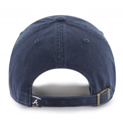 Casquette MLB Atlanta Braves Clean Up Navy 47 Brand