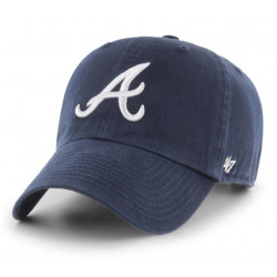 MLB Atlanta Braves Clean Up Navy Cap 47 Brand