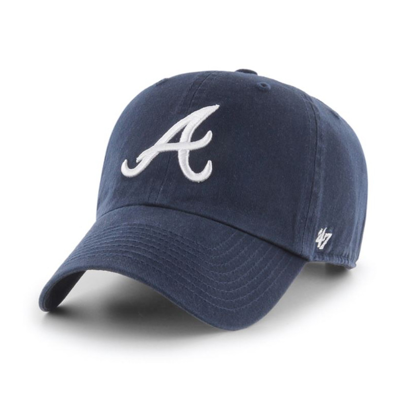 MLB Atlanta Braves Clean Up Navy Cap 47 Brand