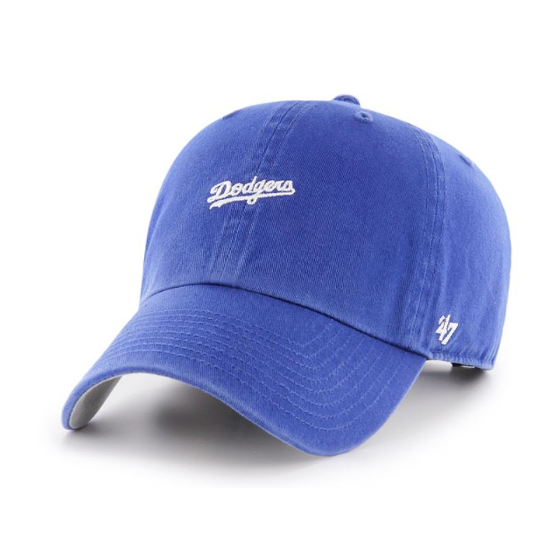 MLB LA Dodgers Base Runner Script Clean Up Royal Cap 47 Brand