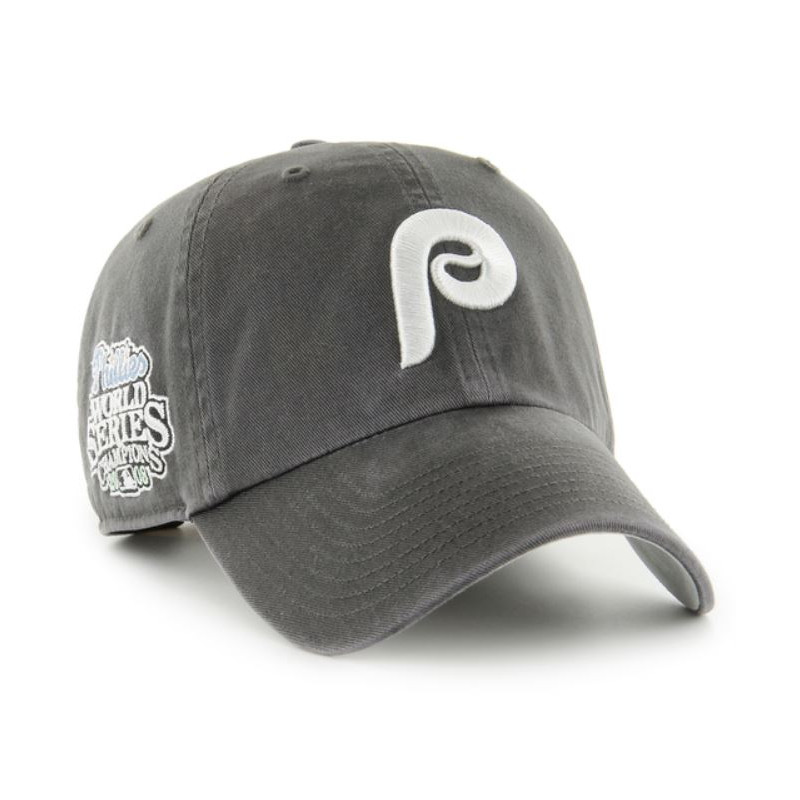 Casquette MLB Philadelphia Phillies Double Under Clean Up Graphite 47 Brand