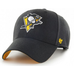Casquette 47 NHL Pittsburgh Penguins Ballpark Snap MVP Black Bi-Color
