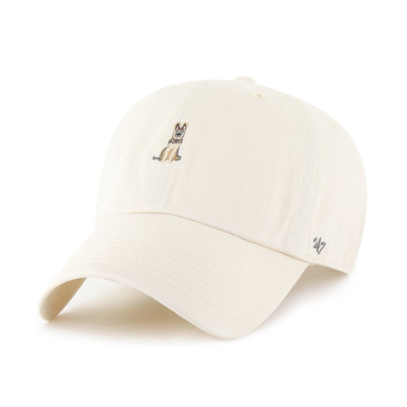 Casquette 47 Icon Dog German Shepherd Base Runner Clean Up Natural