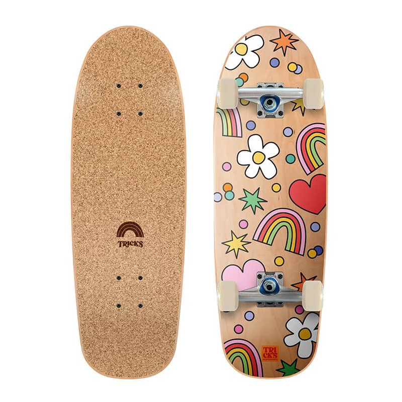 Fun 8.25"x25.79" MINI Tricks Complete – 25" Kids Skateboard