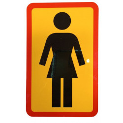 GIRL Skateboard Logo Big Sticker