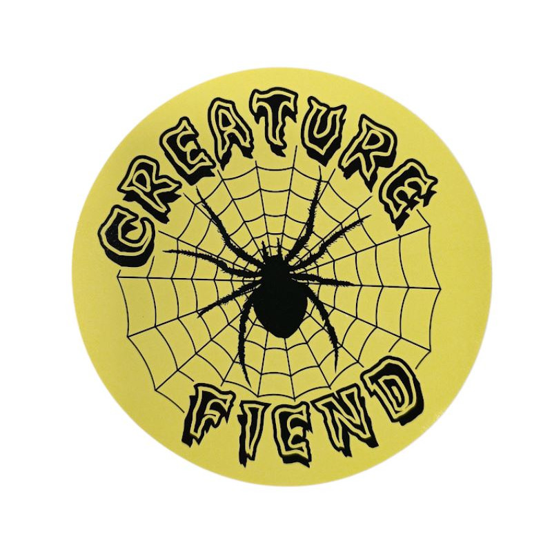 CREATURE Round Skateboard Sticker 12.5 cm