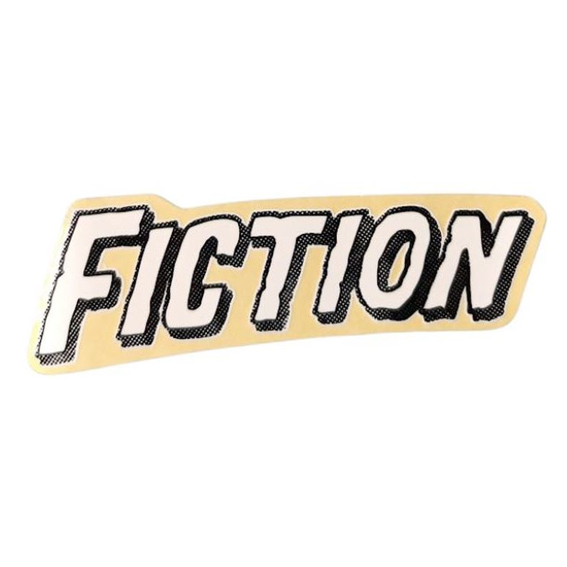 FICTION BMX Logo Sticker 9 x 3 cm