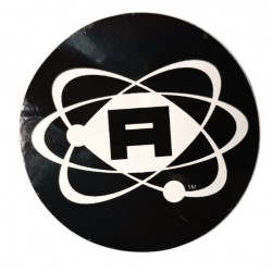ATOM WHEELS Roller Quad Sticker 5 cm
