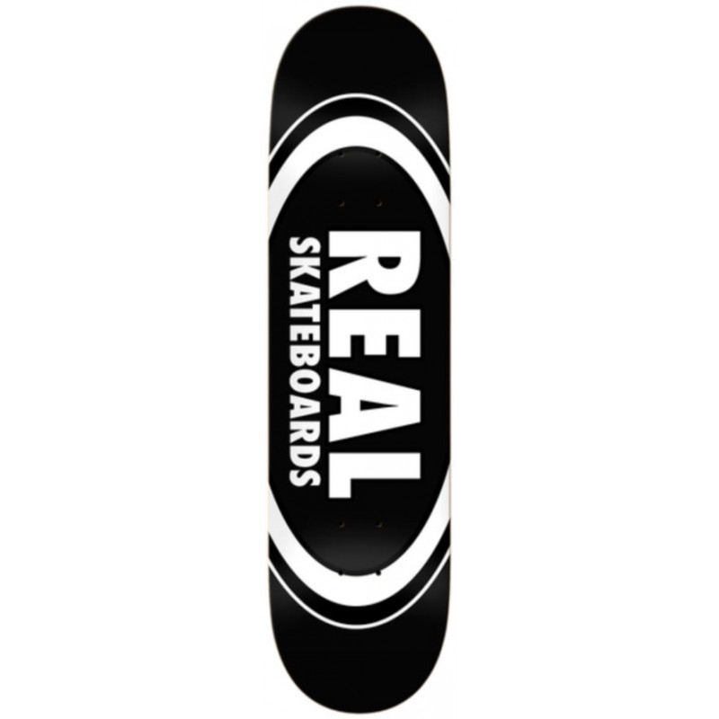 REAL Deck Team Classic Oval 8.25 x 32 Black