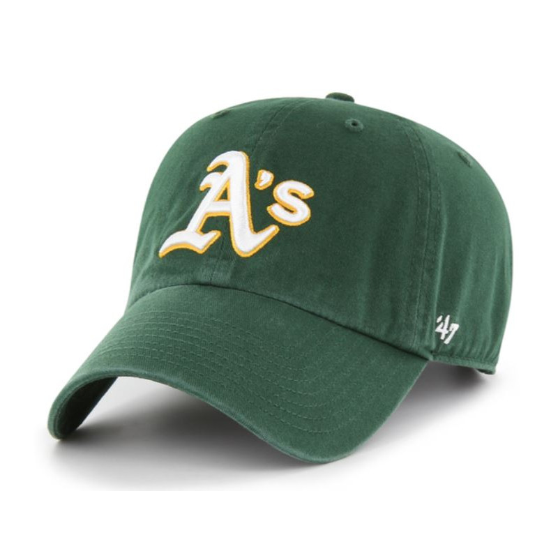 47 MLB Oakland Athletics Clean Up Dark Green Cap