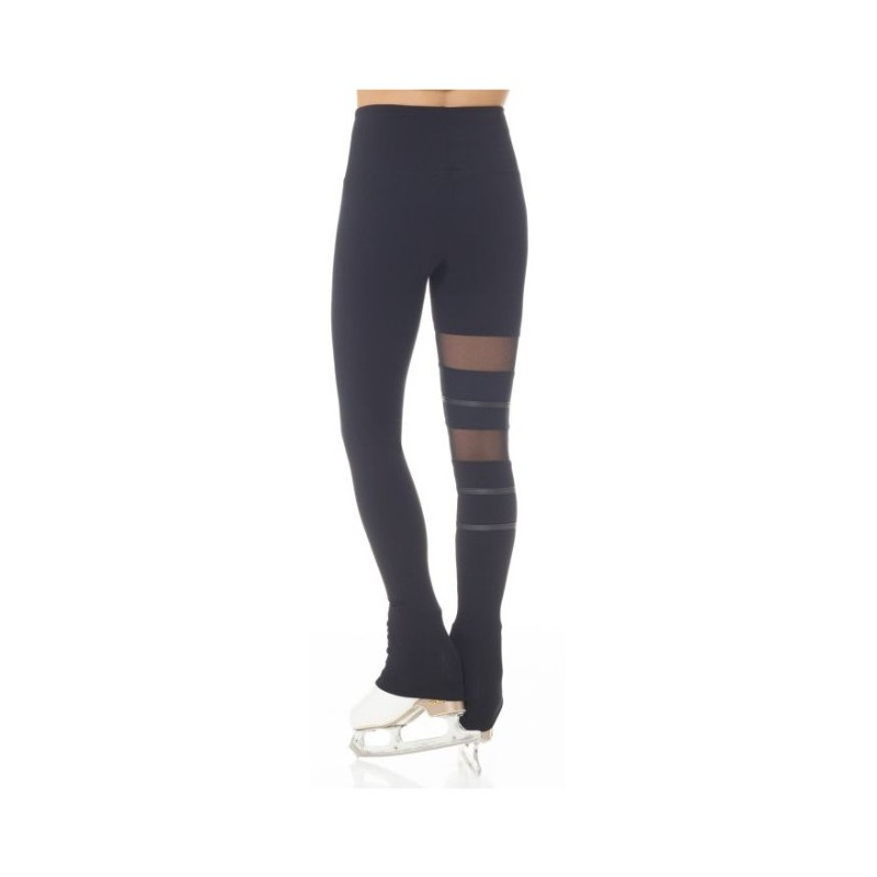 Legging MONDOR 6801 enfant Supplex résille noir – danse, patinage