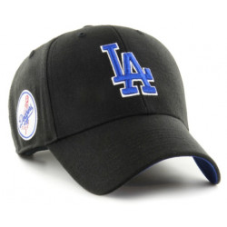 47 MLB Los Angeles Dodgers Black Snapback MVP Cap