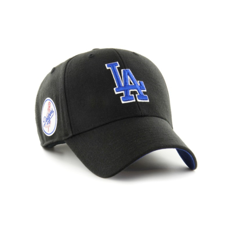 47 MLB Los Angeles Dodgers Black Snapback MVP Cap