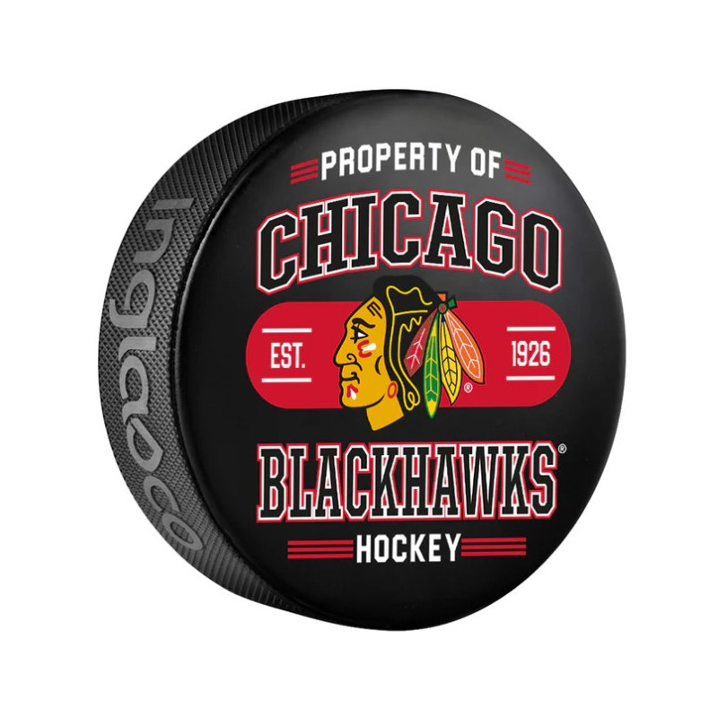 NHL Inglasco Property Of Puck – Official Collector Hockey Puck