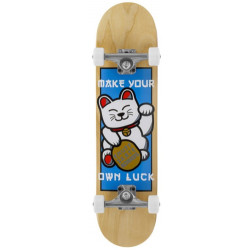 Enuff Lucky Cat Natural Complete Skateboard 7.25" X 29.5"