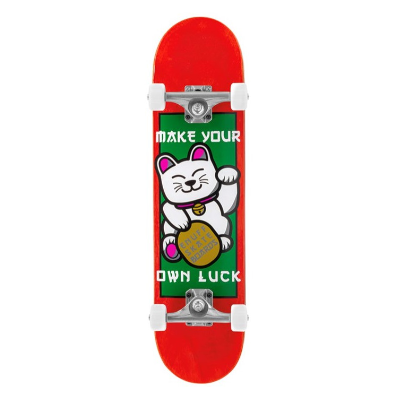 Enuff Lucky Cat Rouge Complete Skateboard 7.25" x 29.5"