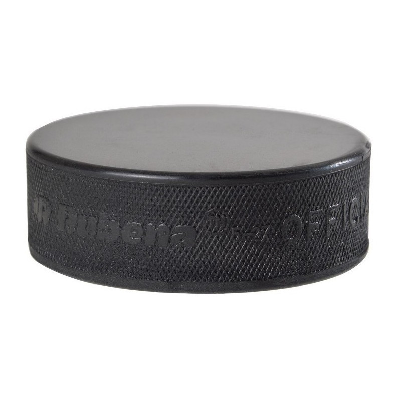 Puck officiel Rubena noir 165g hockey sur glace