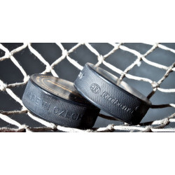 Official Rubena black hockey puck 165g