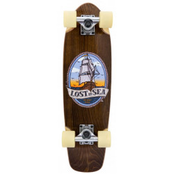 D Street Cruiser Lost At Sea 26" Compact Cruiser Skateboard Maple Deck