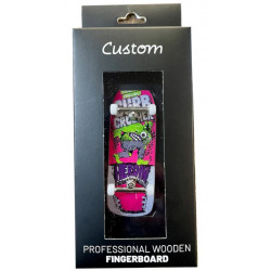 Fingerboard Custom Pro X Heroin Curb Crusher 33.8mm Complet Bois