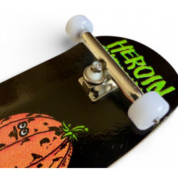 Custom Pro X Heroin Pumpkin Wide Boy Fingerboard Complete 36.5mm