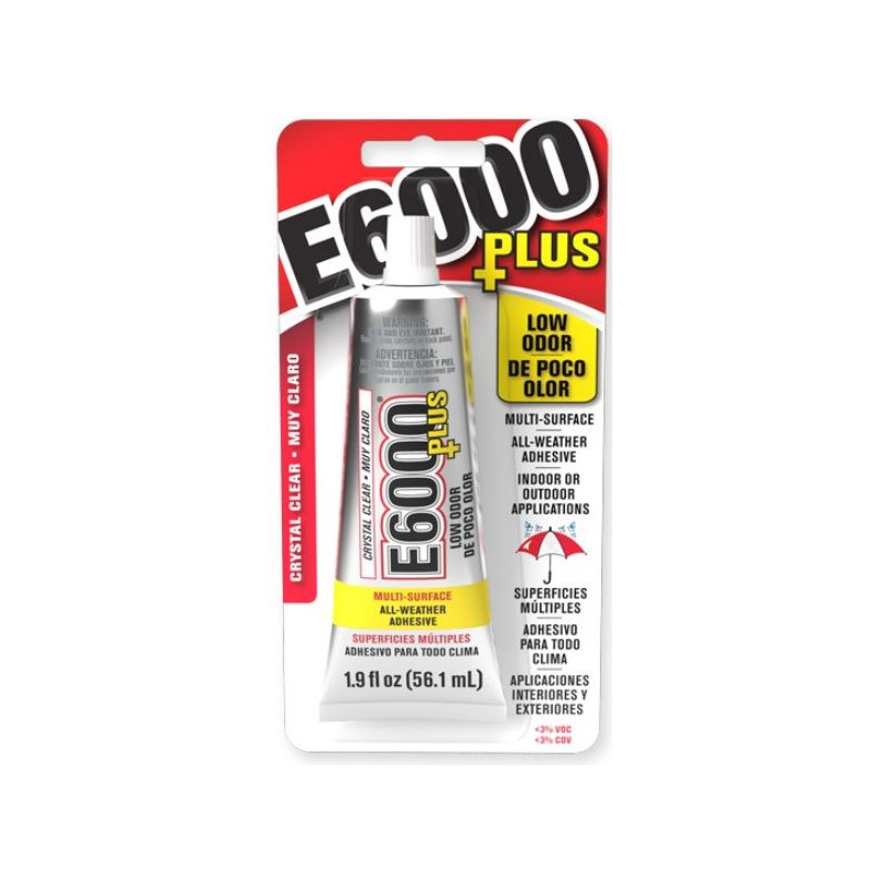 E6000 Plus Clear Multi-Surface Craft Glue 56ml
