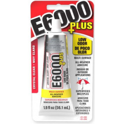 Colle E6000 Plus transparente multi-surfaces 26,6ml