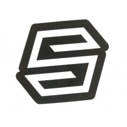 Black White Sticker 5.5 x 4.2 cm – Freestyle Scooter Logo Decal