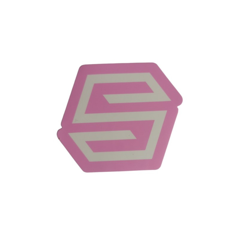 Striker Pink White Sticker 5.5 x 4.2 cm – Freestyle Scooter Decal