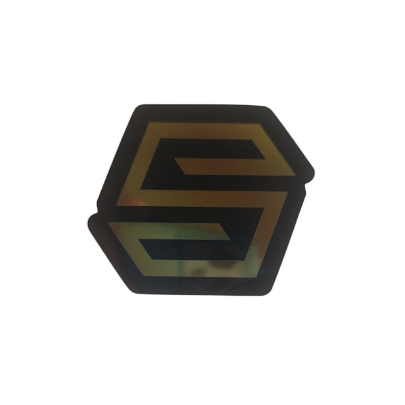Sticker Striker Noir Or 5,5 x 4,2 cm – Autocollant Trottinette