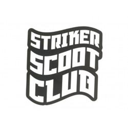 Striker Sticker SCOOT LAB 5x5 cm Black White